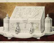 Design of an Inkstand Shaped like a Casket JROQL - Hermitage